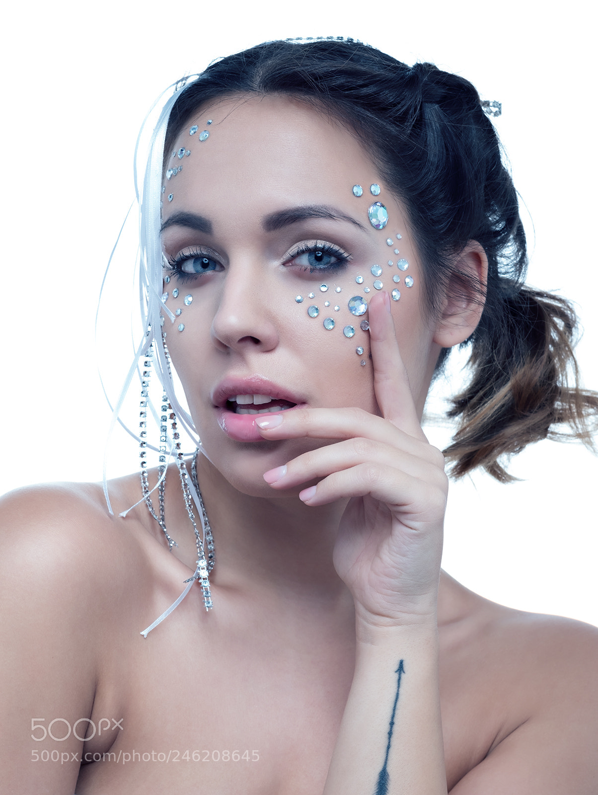 Fujifilm X-T2 sample photo. Extreme make-up photography
