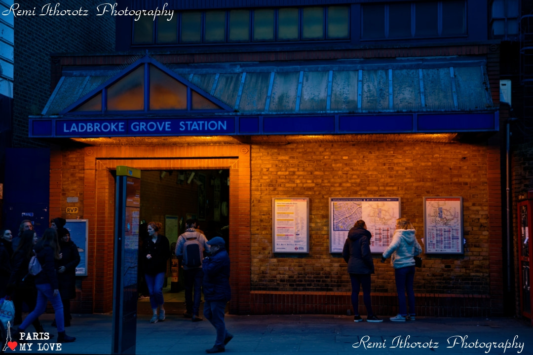 Sigma 24-70mm F2.8 EX DG HSM sample photo. London underground photography