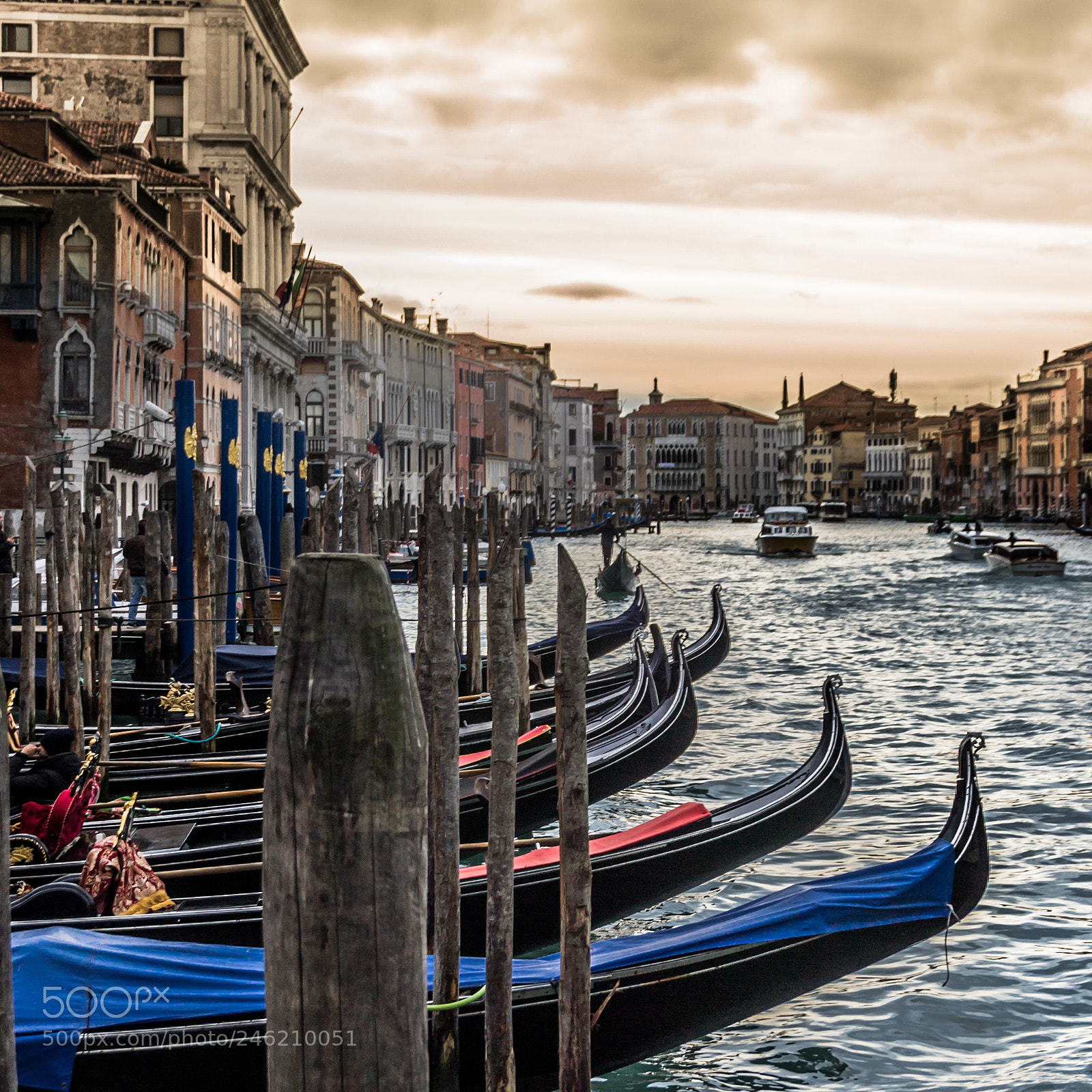 Nikon D3100 sample photo. Venezia canal grande photography