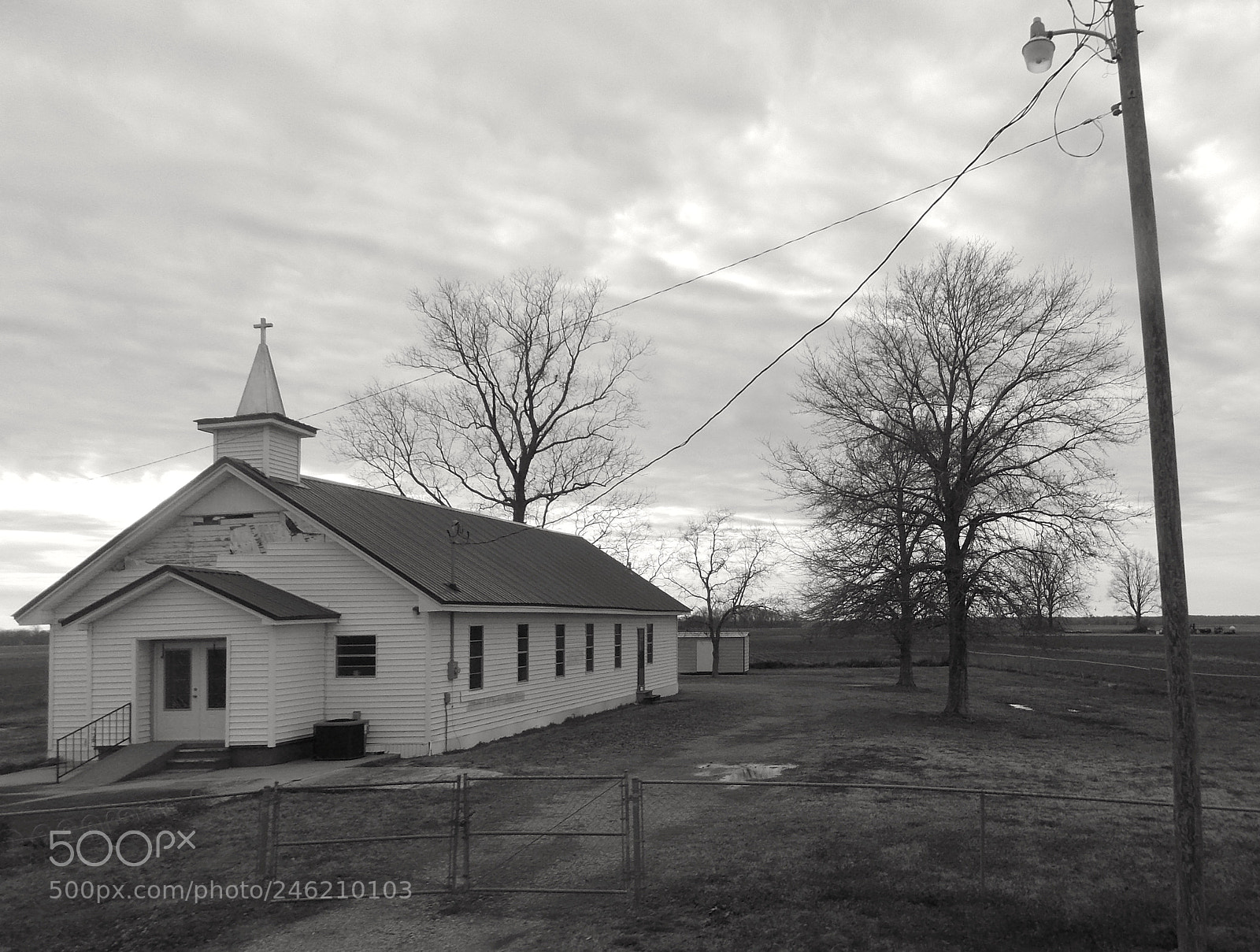Nikon Coolpix L810 sample photo. Country church photography