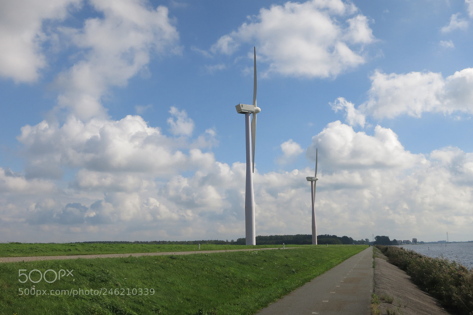 Canon PowerShot S110 sample photo. Windmills near de eemhof photography