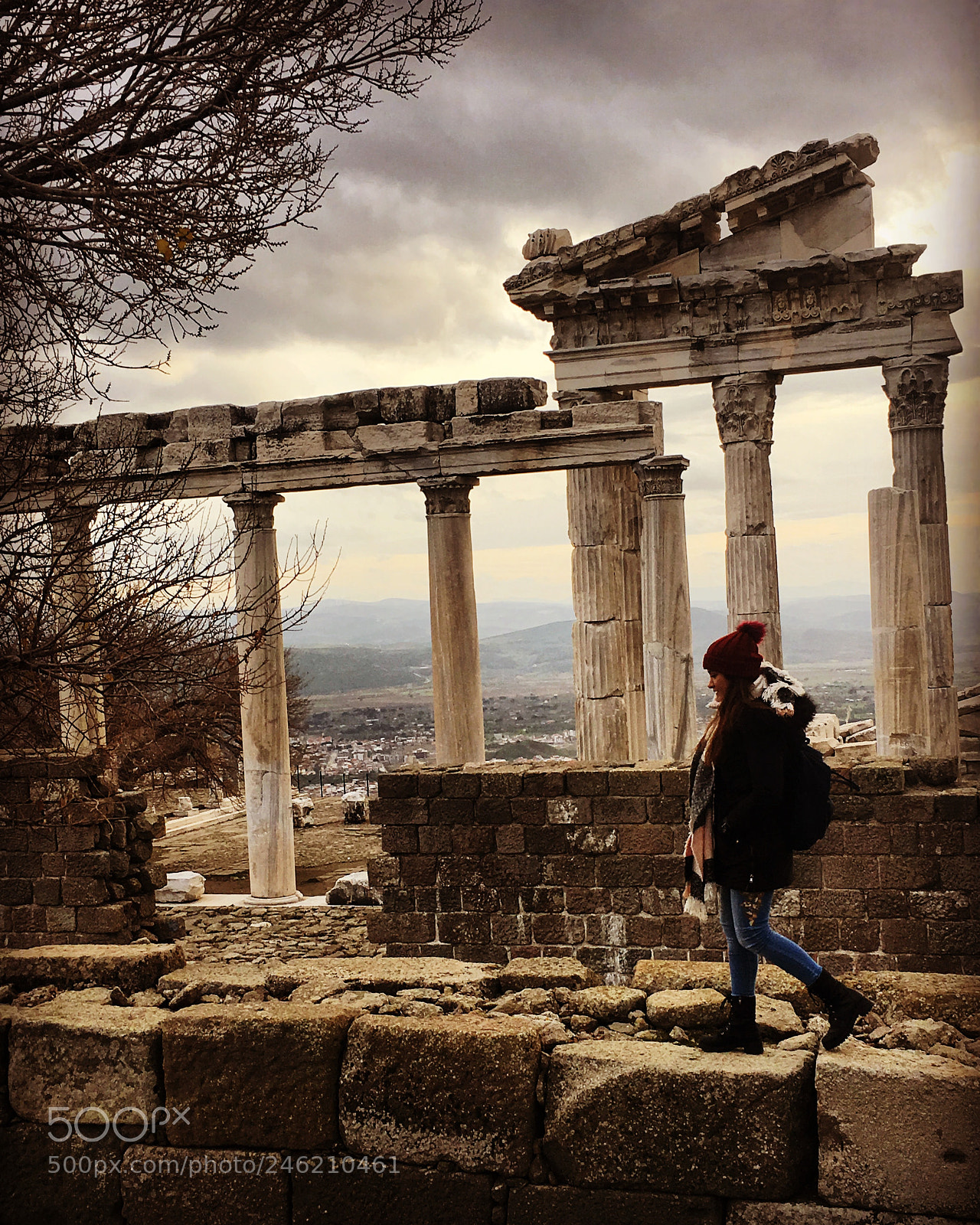Apple iPhone 6s sample photo. Bergama akropol photography