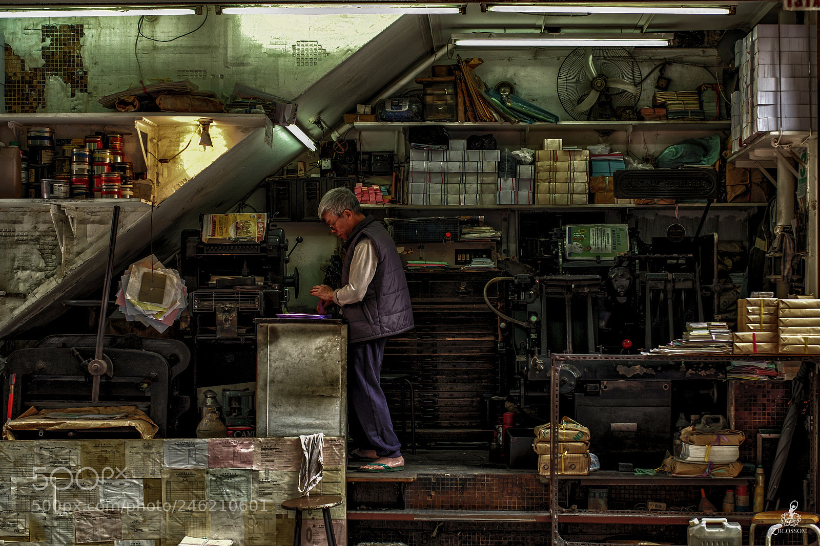 Leica M (Typ 240) sample photo. Printing shop, central, hong photography