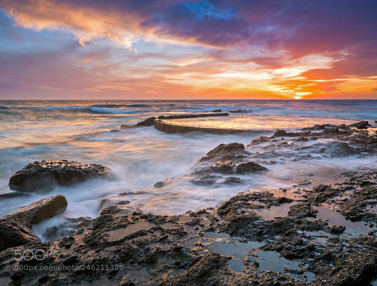 Sony a7R II sample photo. Laguna beach sunset photography