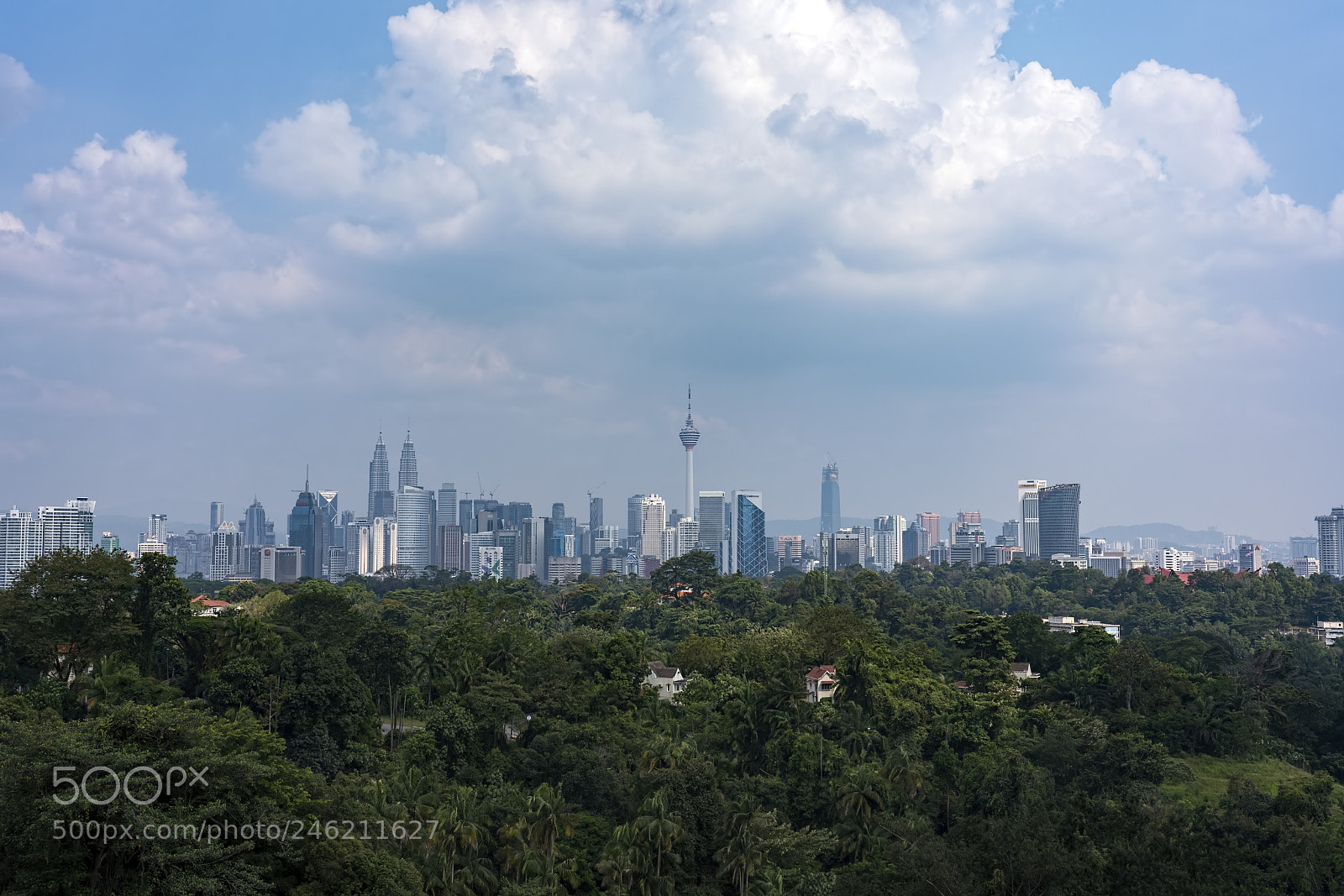 Sony a7R II sample photo. Kuala lumpur city skyline photography