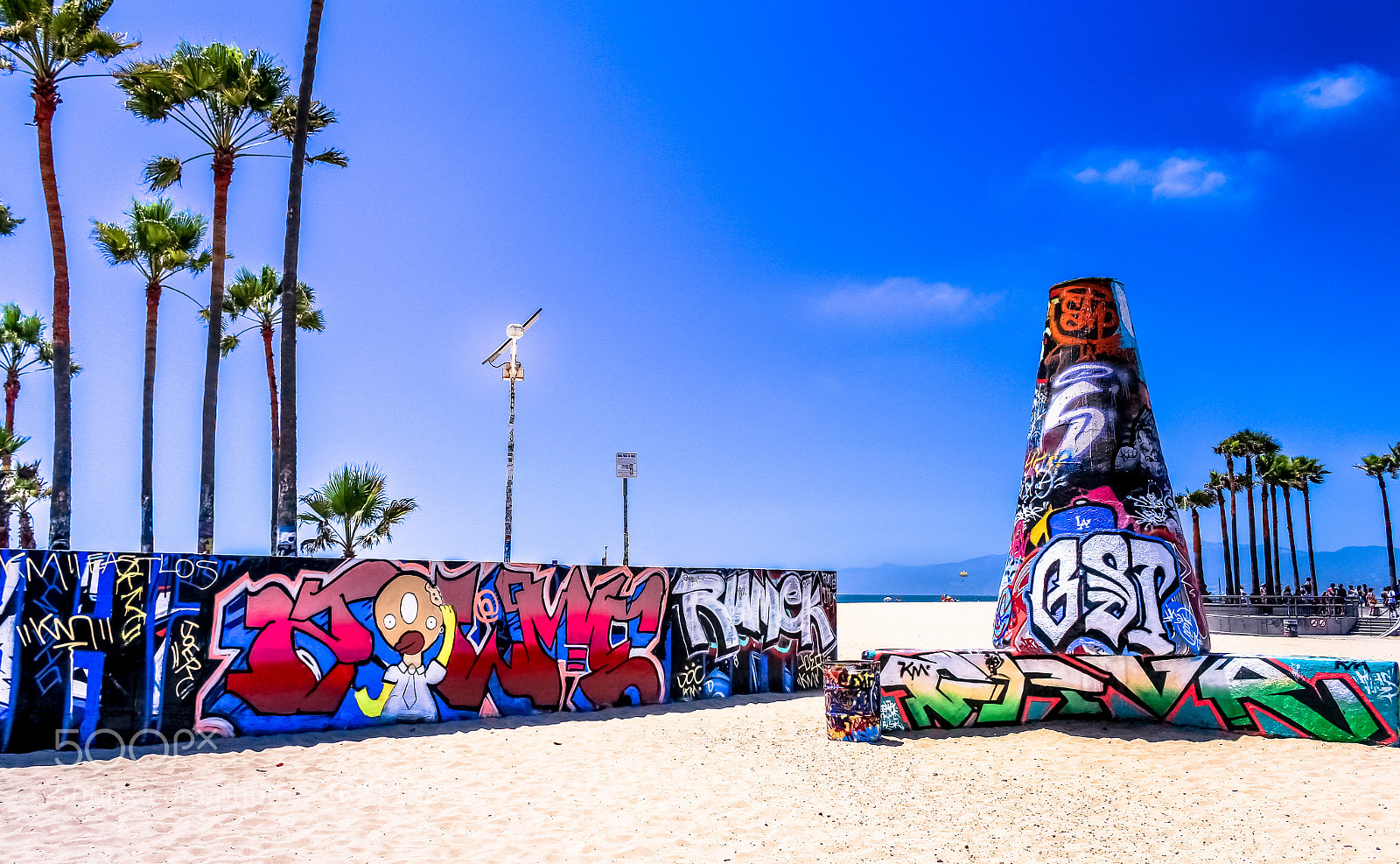 Canon EOS 700D (EOS Rebel T5i / EOS Kiss X7i) sample photo. Venice beach graffiti photography