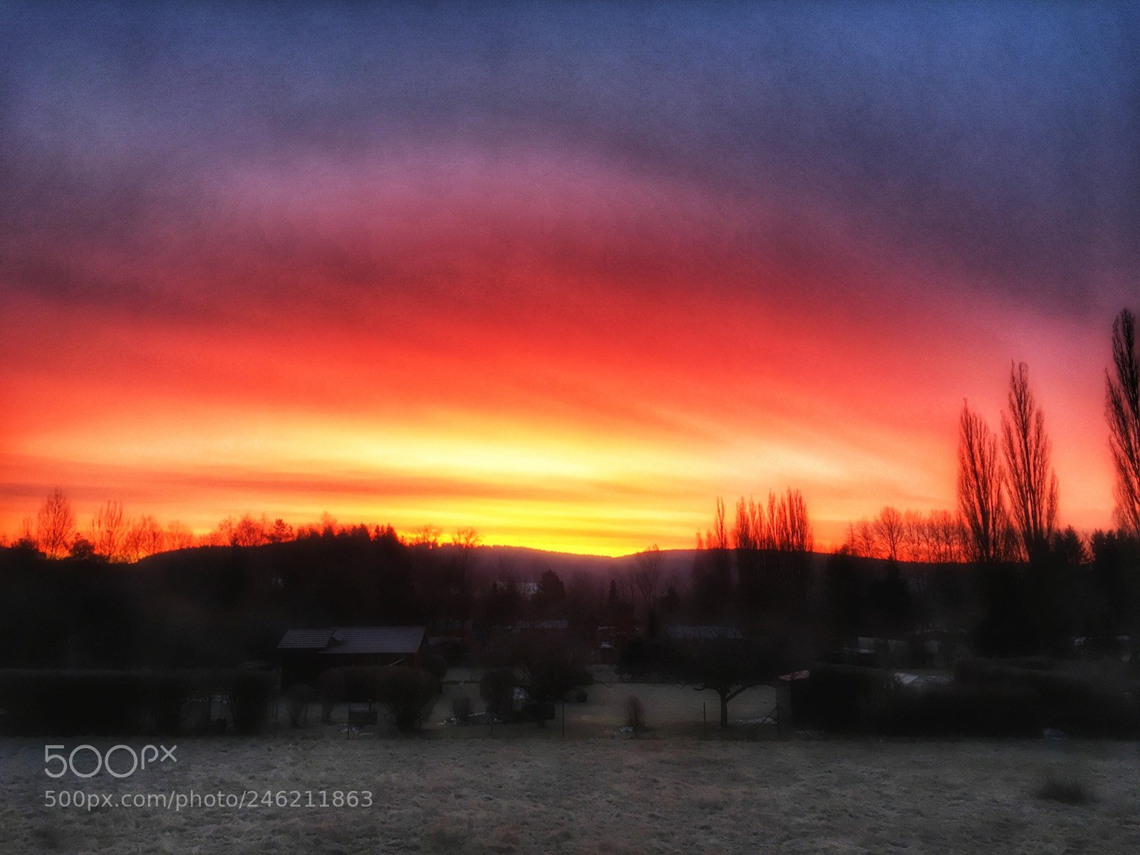 Apple iPhone 6s sample photo. Homeland daybreak this morning photography