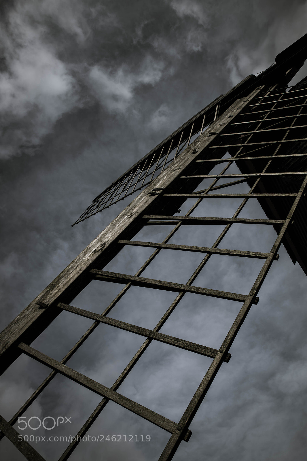 Nikon D850 sample photo. Windmill blades photography