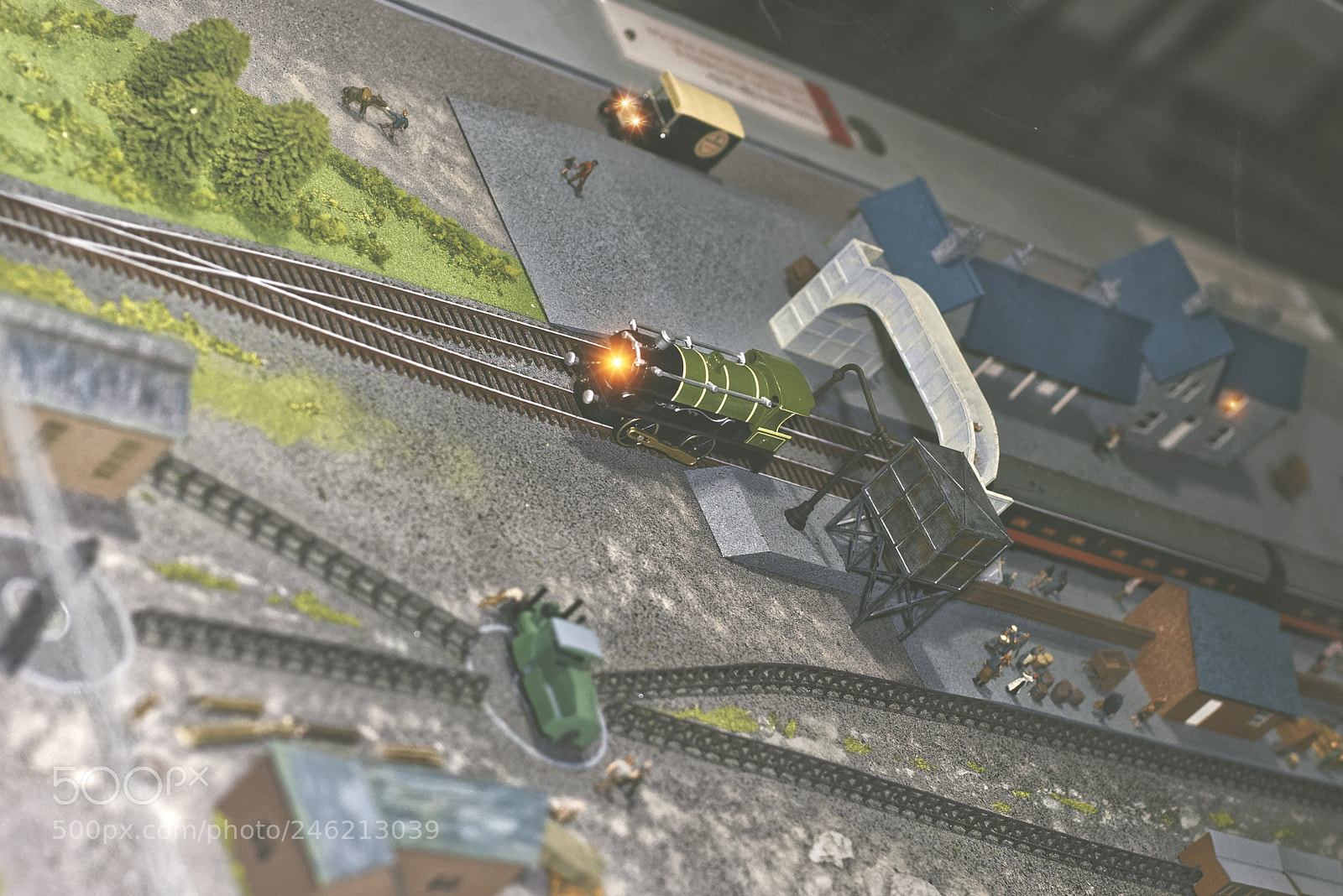Nikon D810 sample photo. Miniature train photography