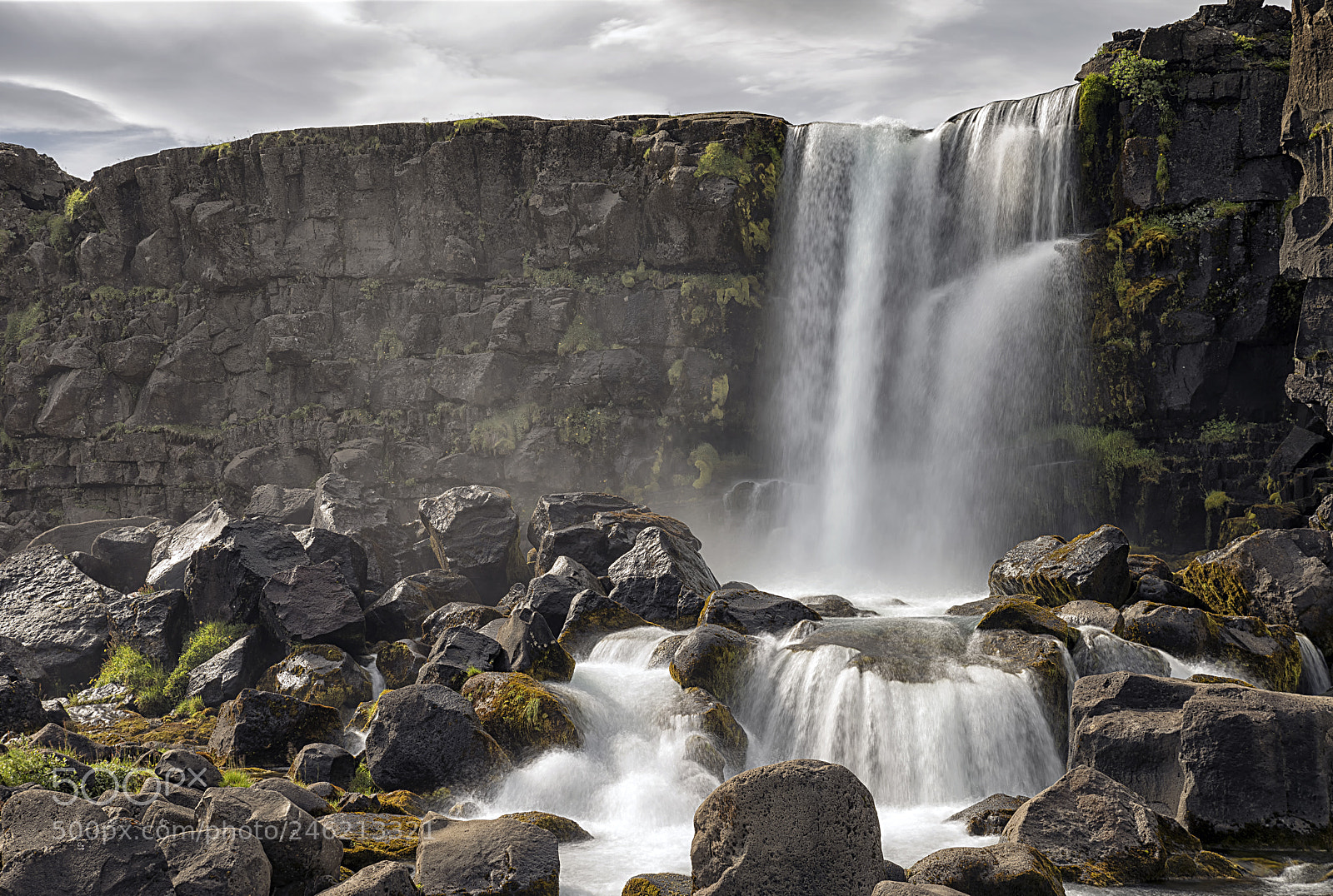Pentax K-1 sample photo. Öxarárfoss photography