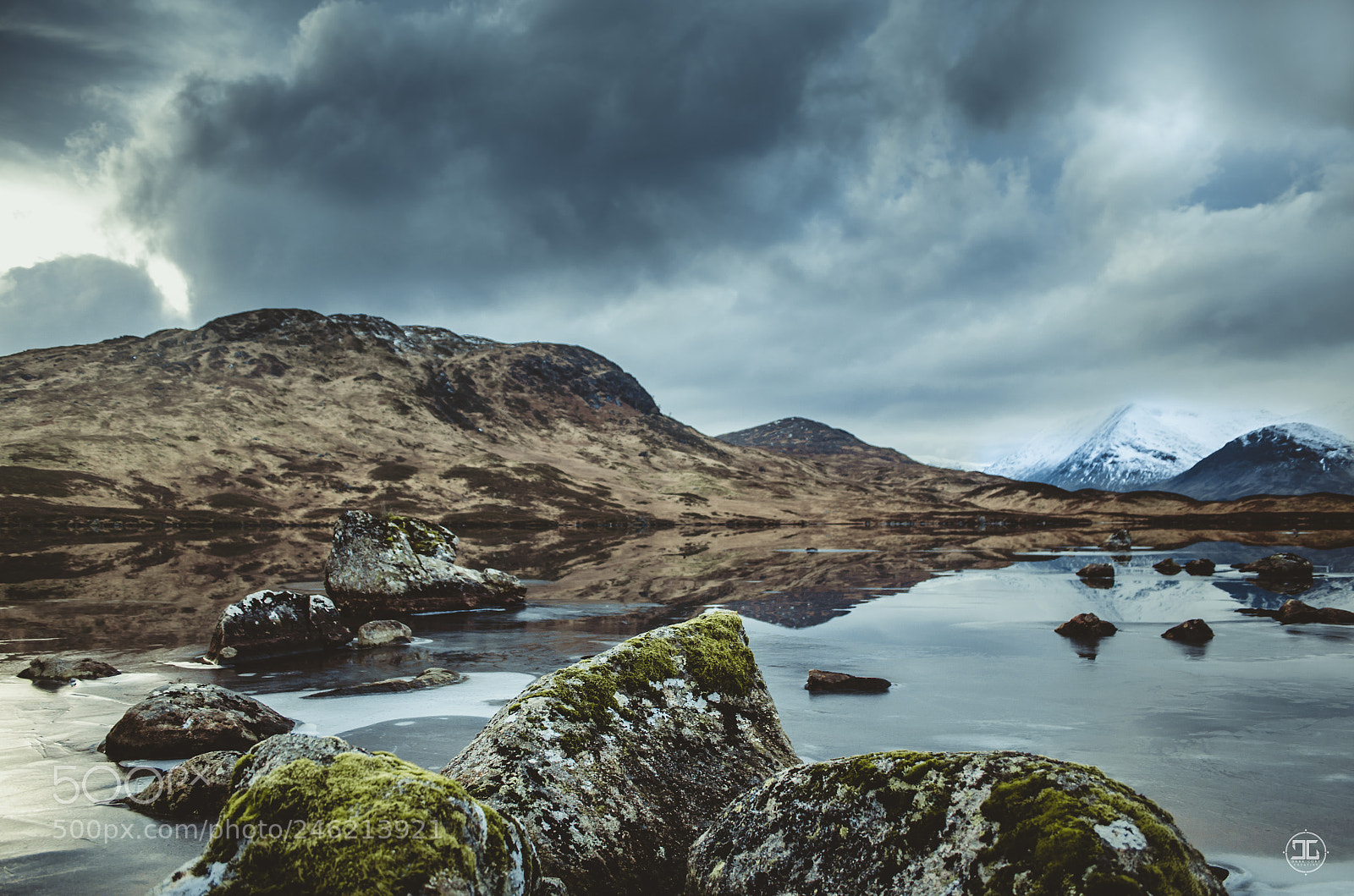 Nikon D5100 sample photo. Lochan na h-achlaise photography