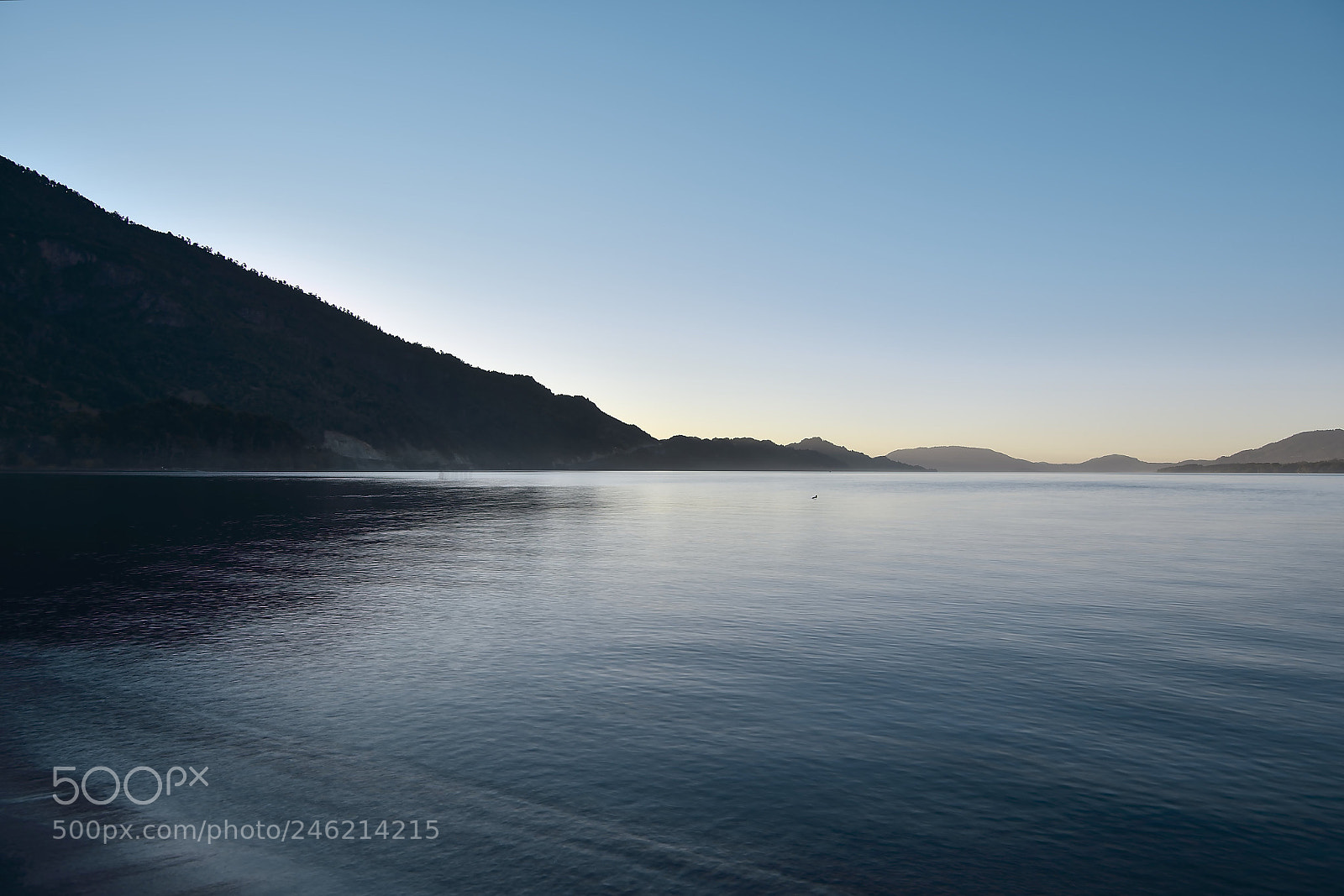 Nikon D500 sample photo. Calafquen lake sunset photography