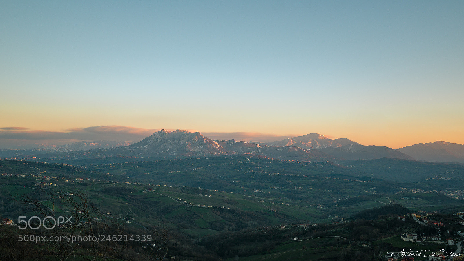 Nikon D800 sample photo. Montefusco view photography