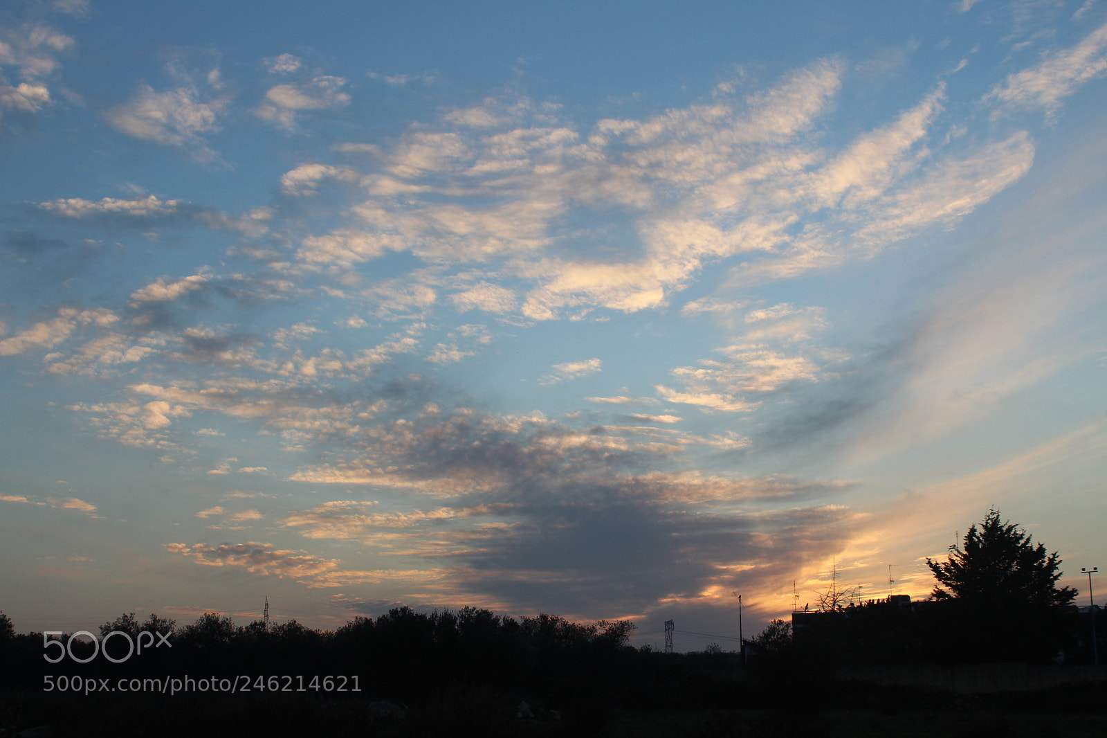Canon EF-S 18-55mm F3.5-5.6 III sample photo. Cloud photography