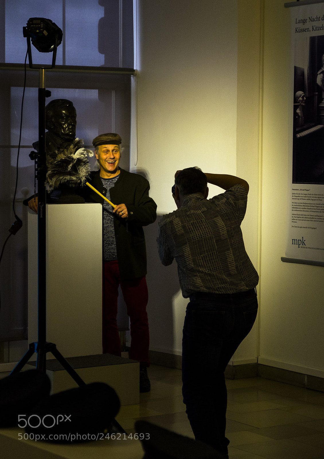 Fujifilm X-T1 sample photo. The man and the photography