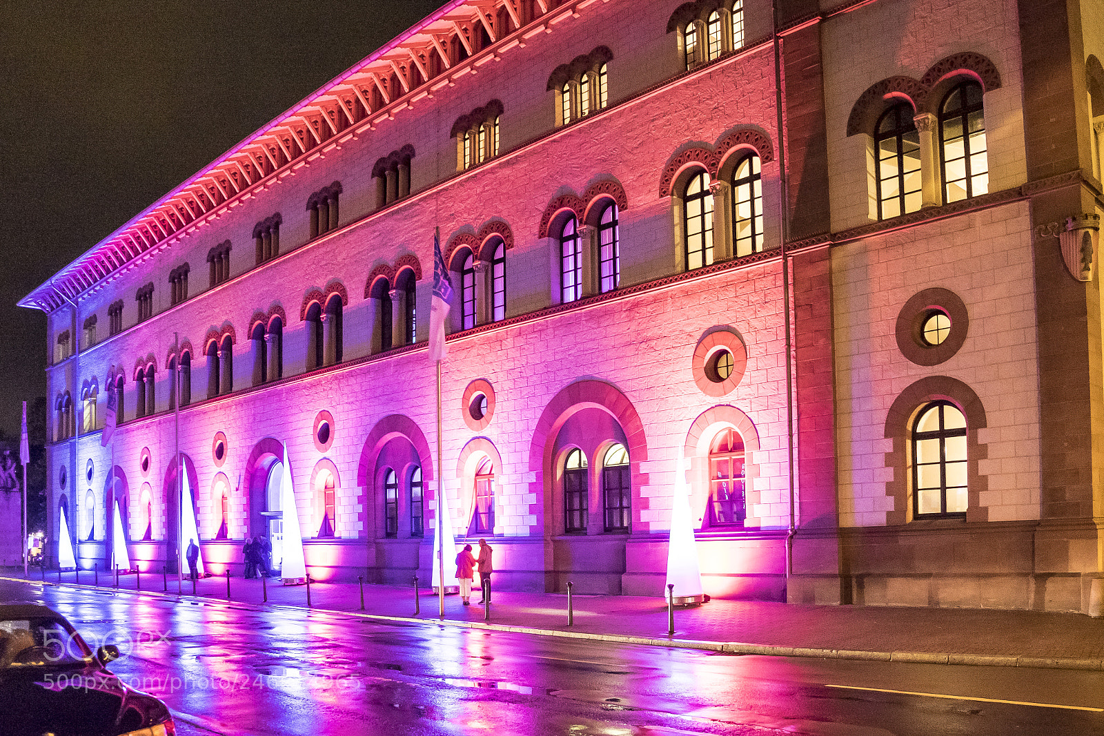 Fujifilm X-T1 sample photo. City hall at night photography