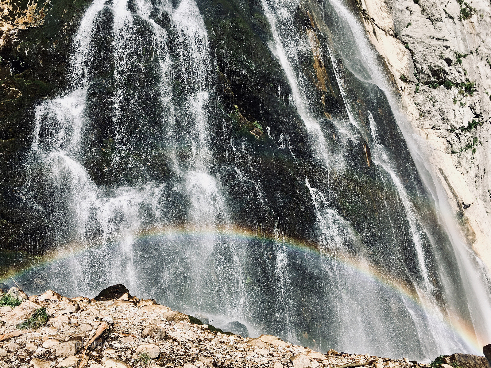 Apple iPhone SE sample photo. Waterfall photography