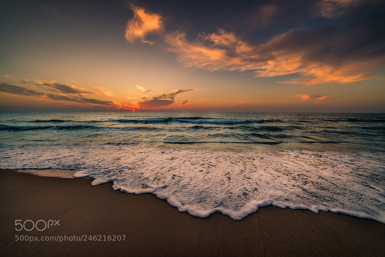 Pentax K-1 sample photo. Sunrise at hammamet. tunisia photography