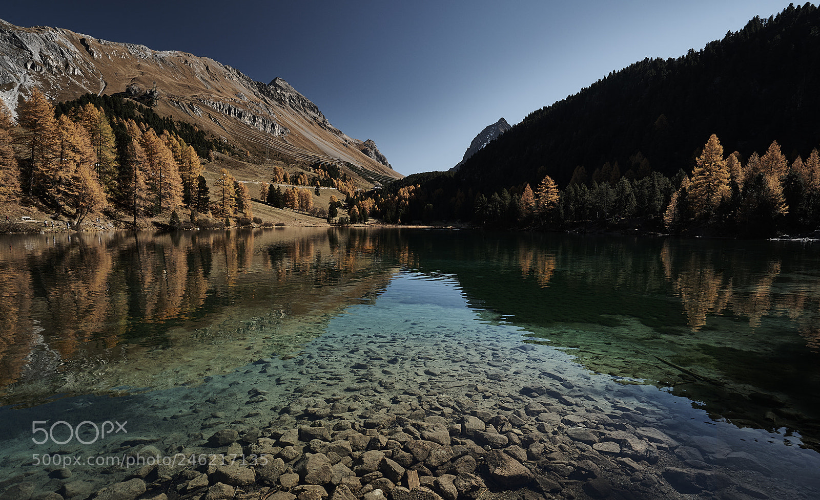 Sony a7 II sample photo. Mountain lake photography