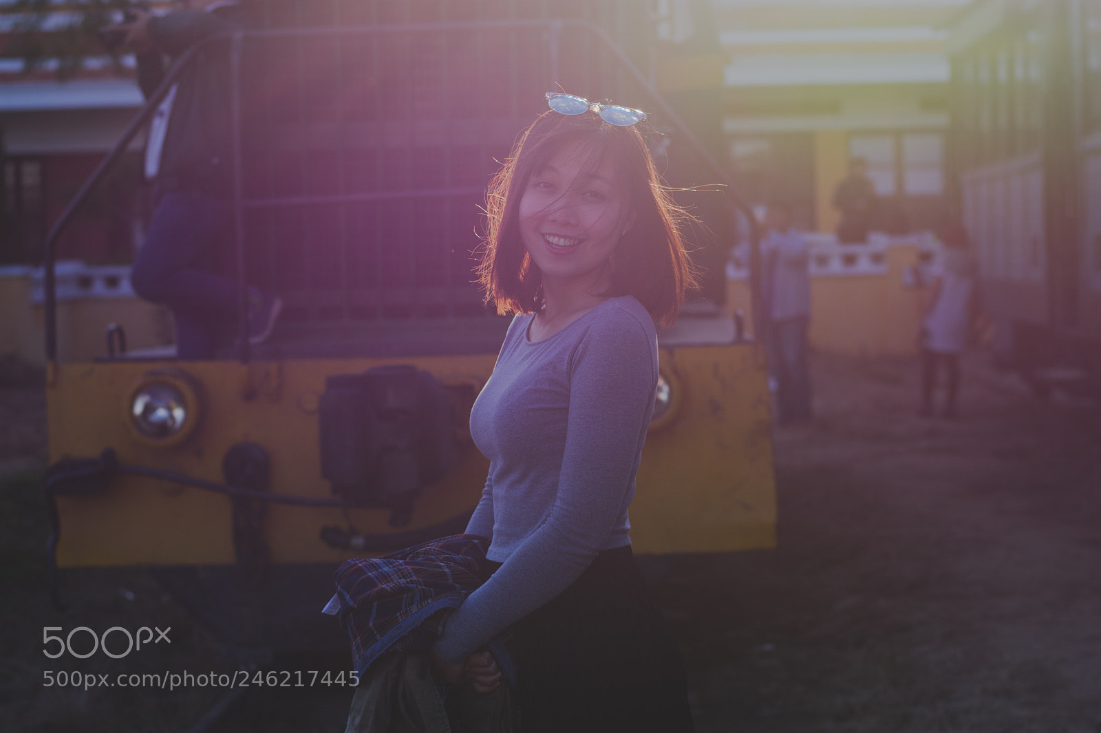 Nikon D3400 sample photo. Railway station photography