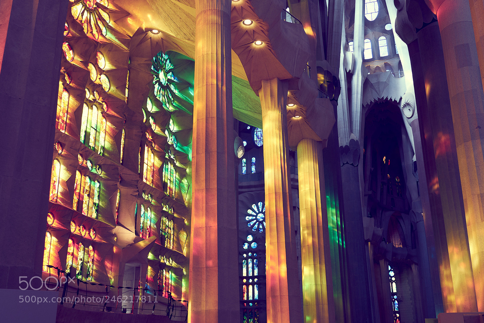 Sony a7R II sample photo. Sagrada de familia. colours photography