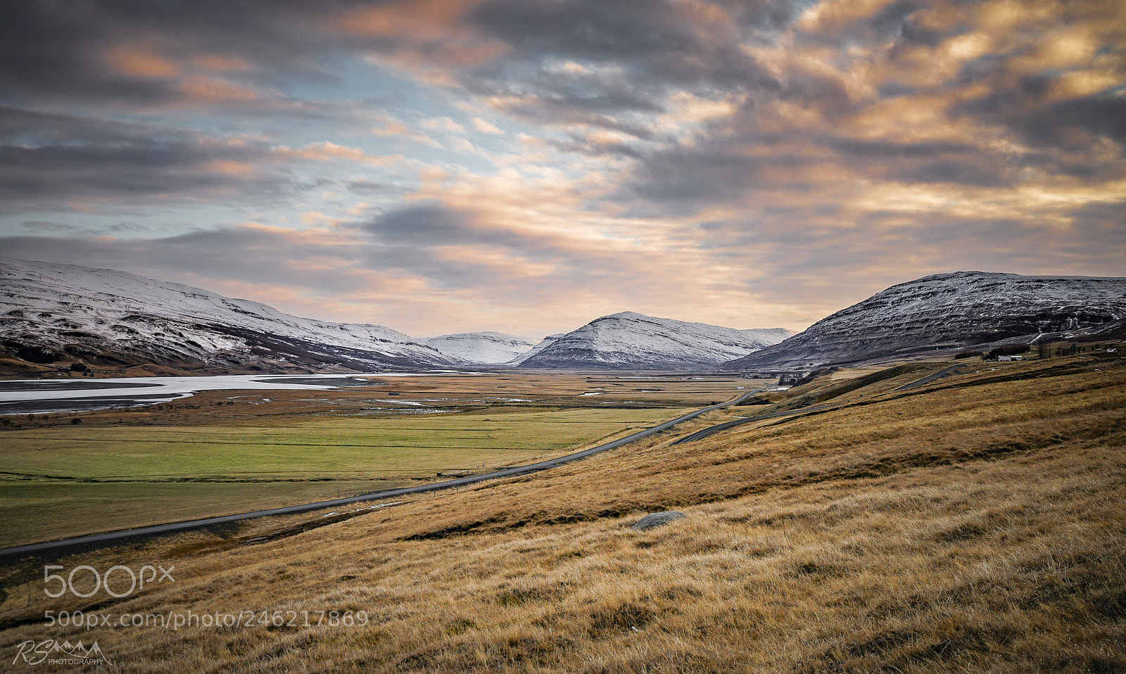Sony a7R II sample photo. Sunset valley, iceland photography