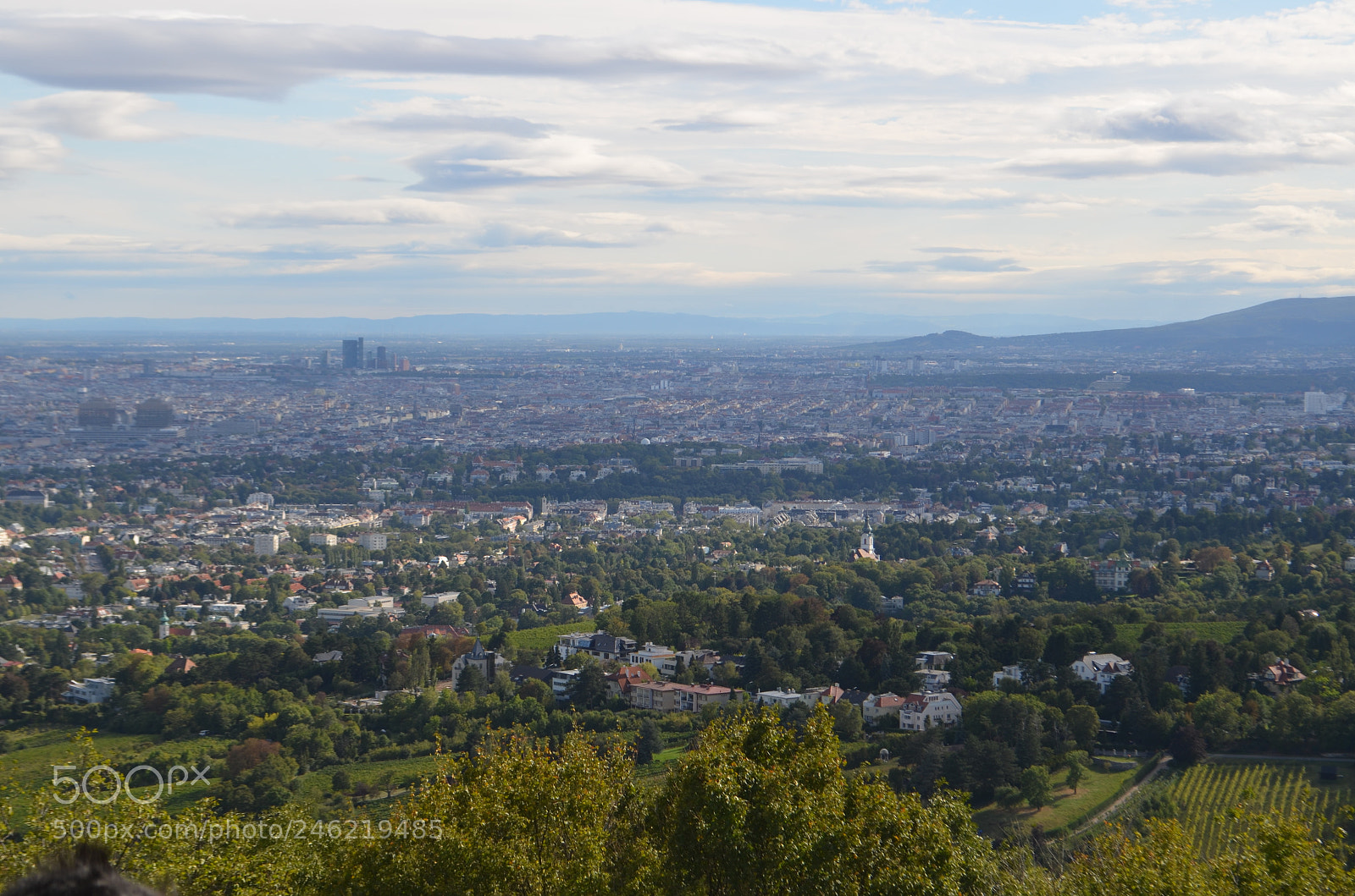 Nikon D5100 sample photo. Vienna top view photography