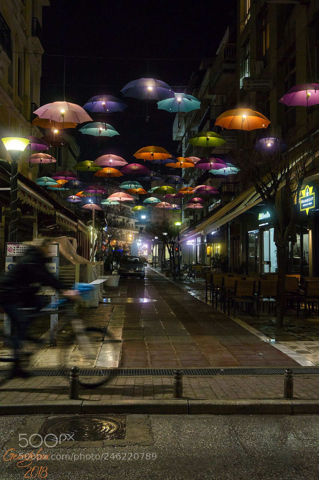 Sony Alpha a3000 sample photo. ..karditsa greece by night.. photography