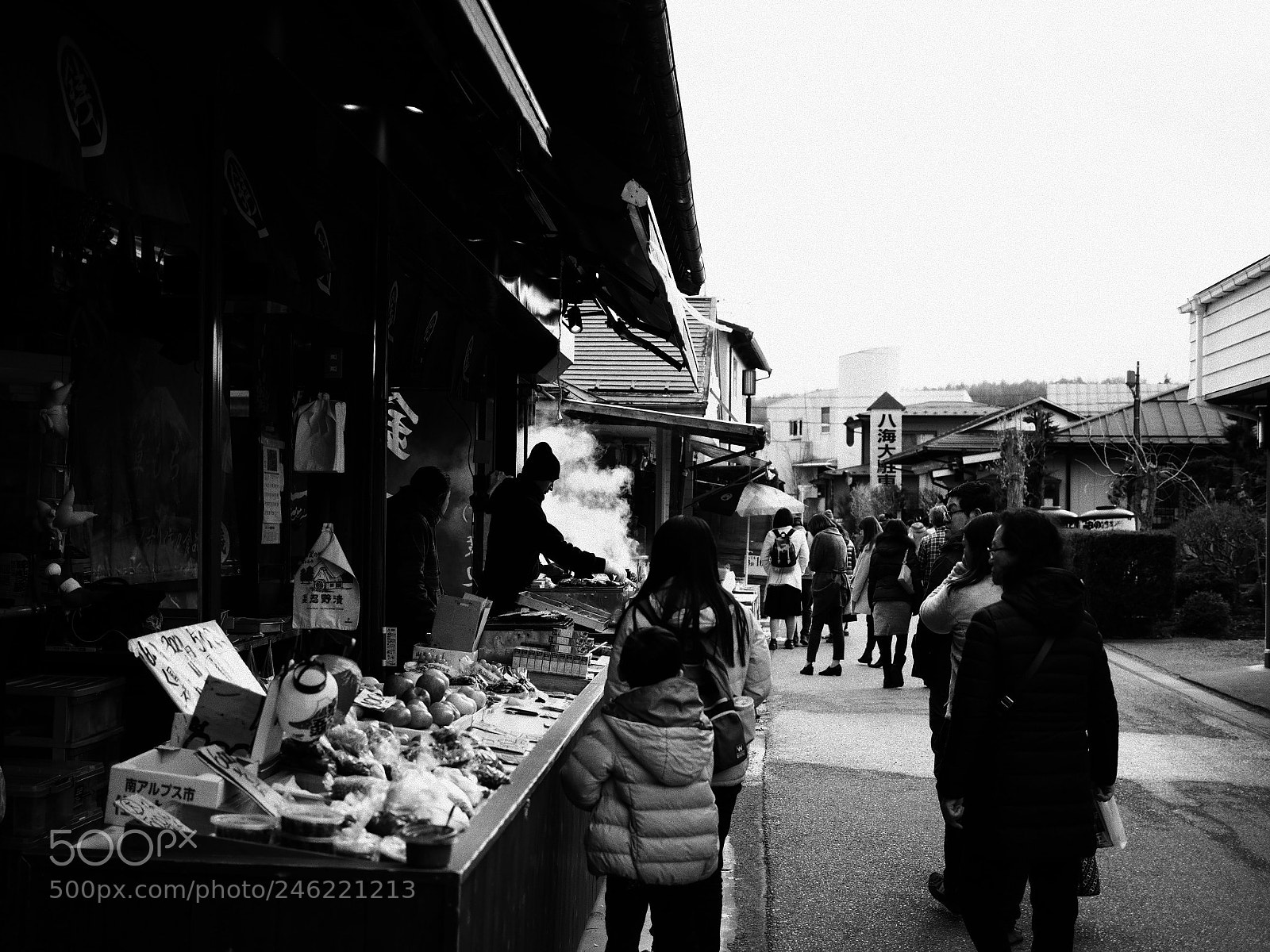 Olympus PEN-F sample photo. Village near mt fuji photography