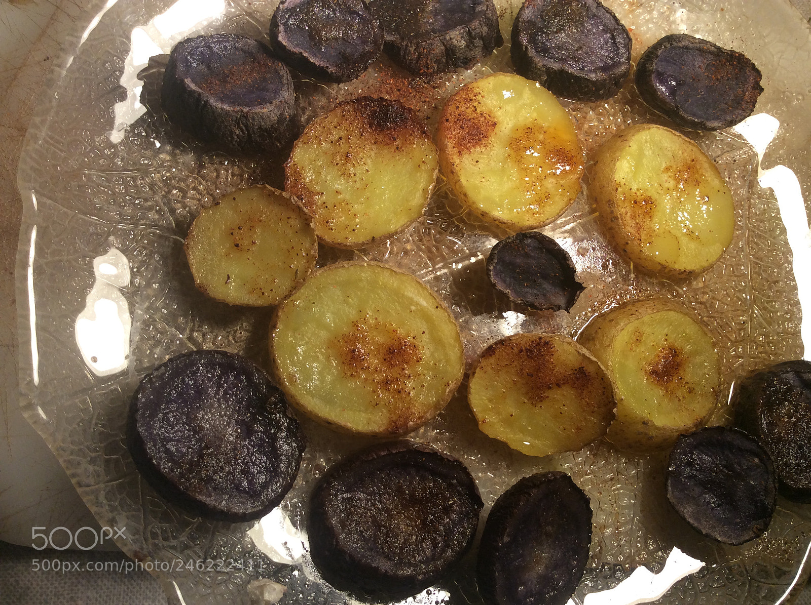 Apple iPad Air sample photo. Blue and white fried photography