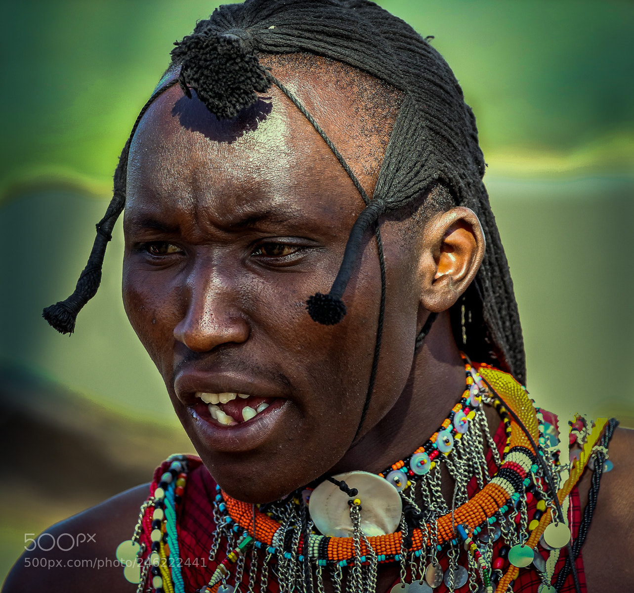 Canon EOS 7D Mark II sample photo. Masai warrior photography