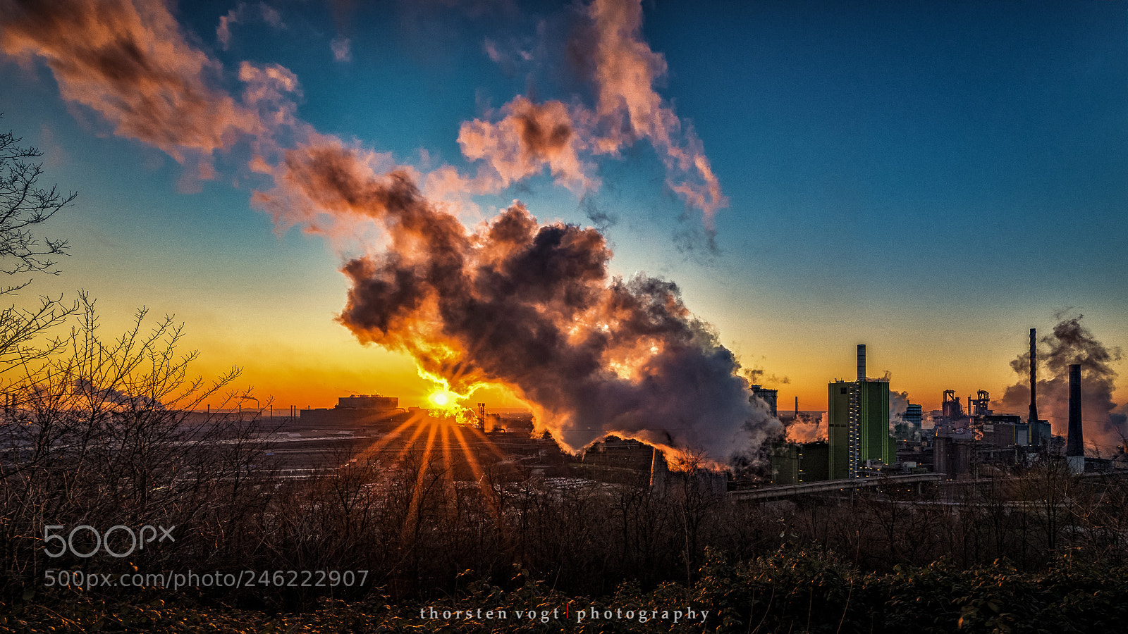 Sony a7 sample photo. Sonnenaufgang duisburg photography