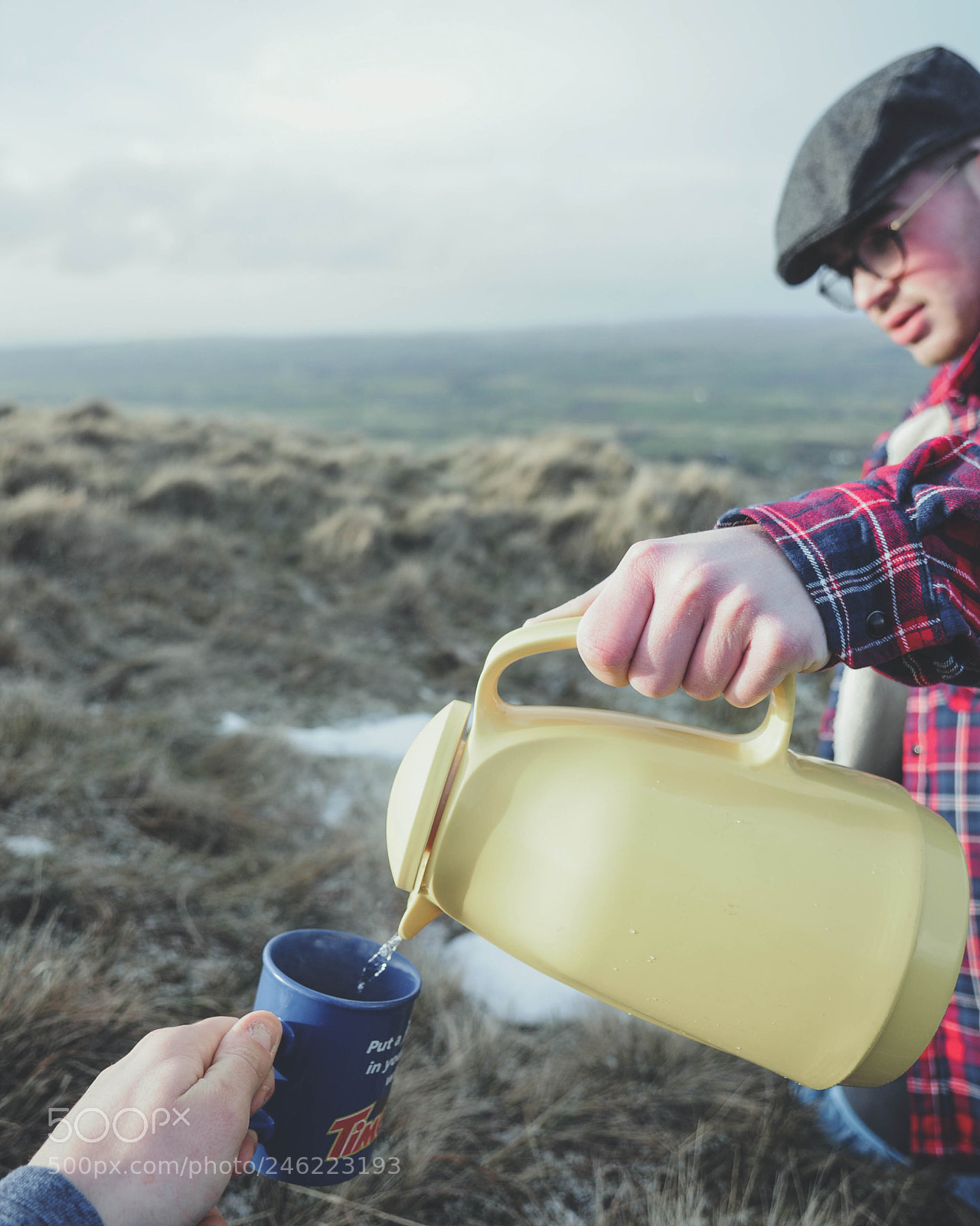 Nikon D300 sample photo. Mountain top coffee break! photography