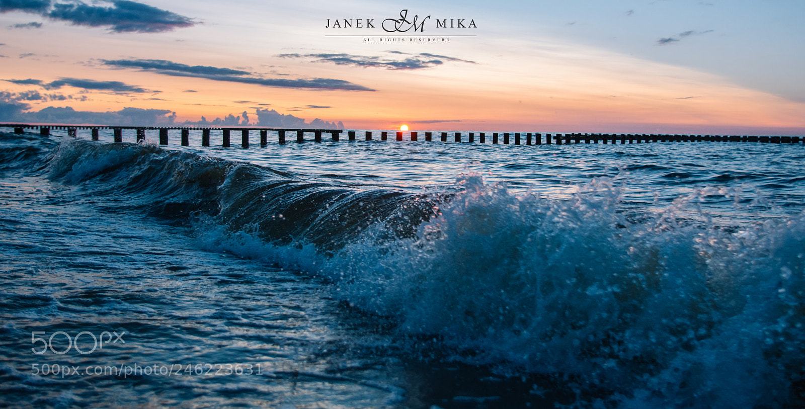 Nikon D7100 sample photo. Wave panorama photography