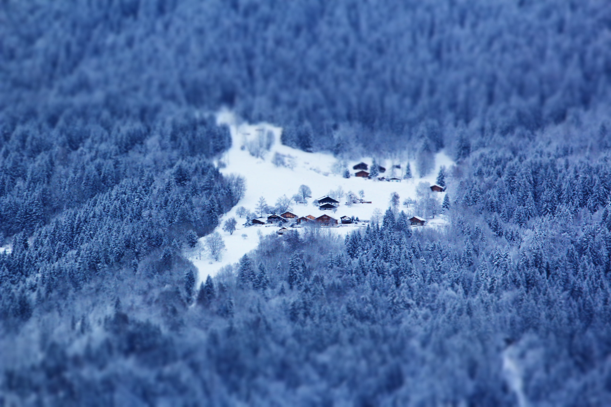 Canon EF 70-300mm F4-5.6L IS USM sample photo. Sur les flancs de megève photography