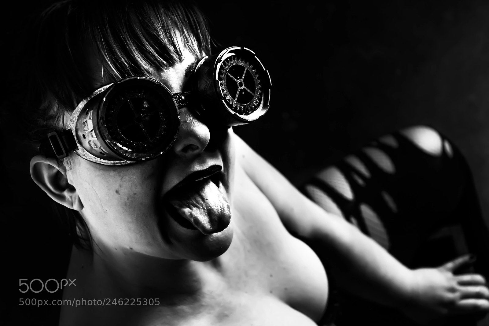 Nikon D7100 sample photo. Steam punk funk girl photography