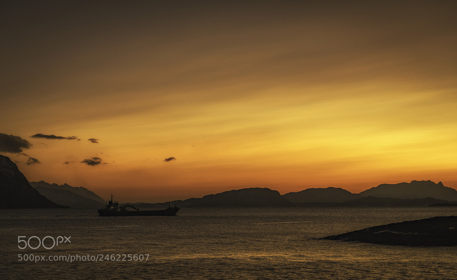 Nikon D850 sample photo. Sunset over helgeland photography
