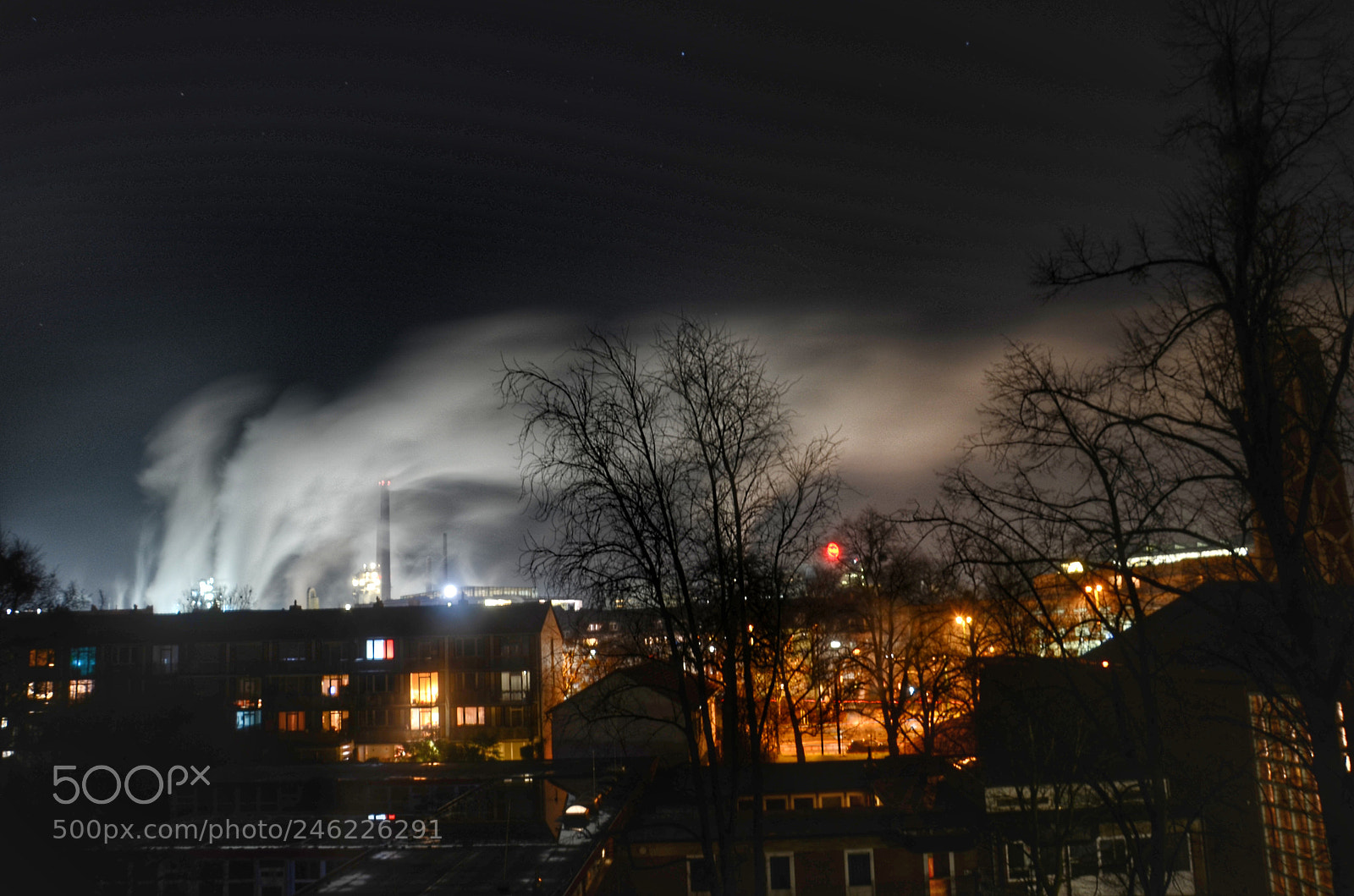 Nikon D5100 sample photo. Henkel by night photography
