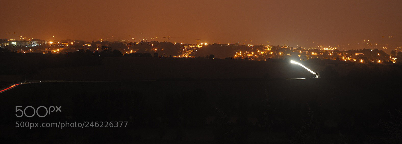 Nikon D3000 sample photo. Nuit orageuse photography