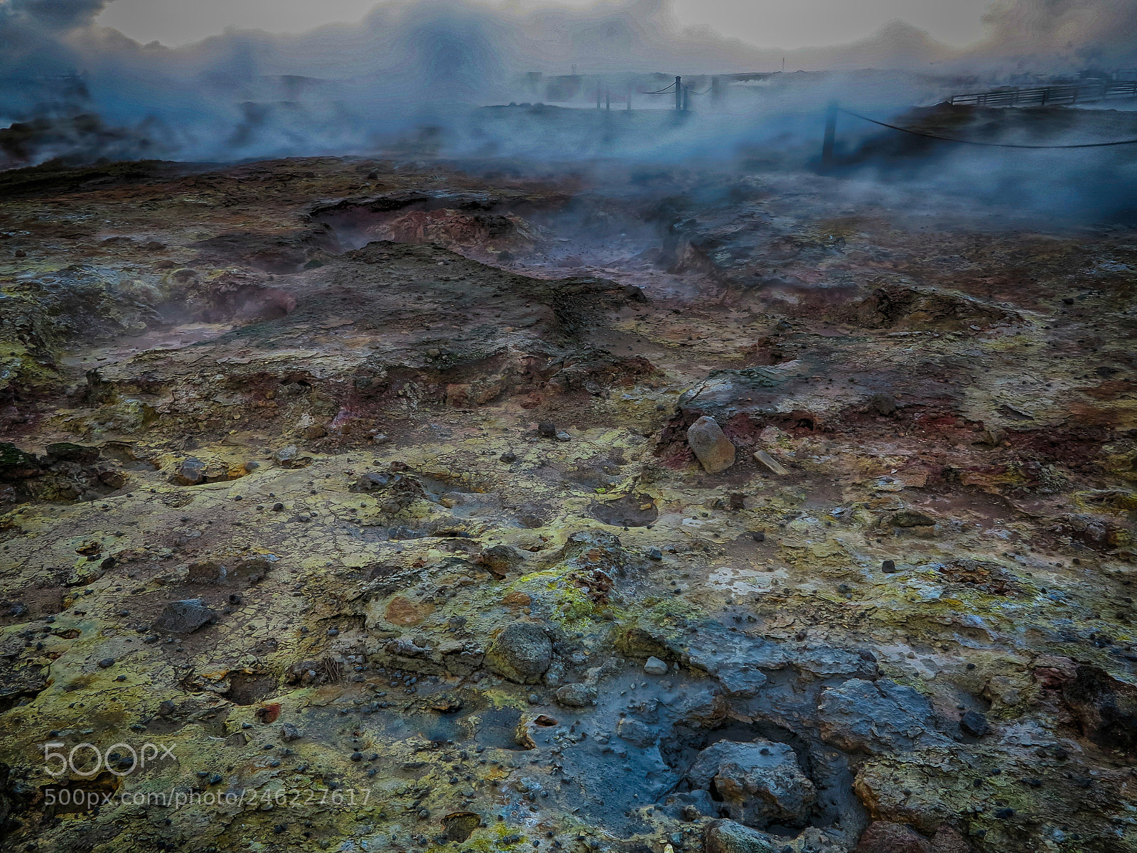 Canon PowerShot G1 X sample photo. Iceland gunnuhver high temperature photography