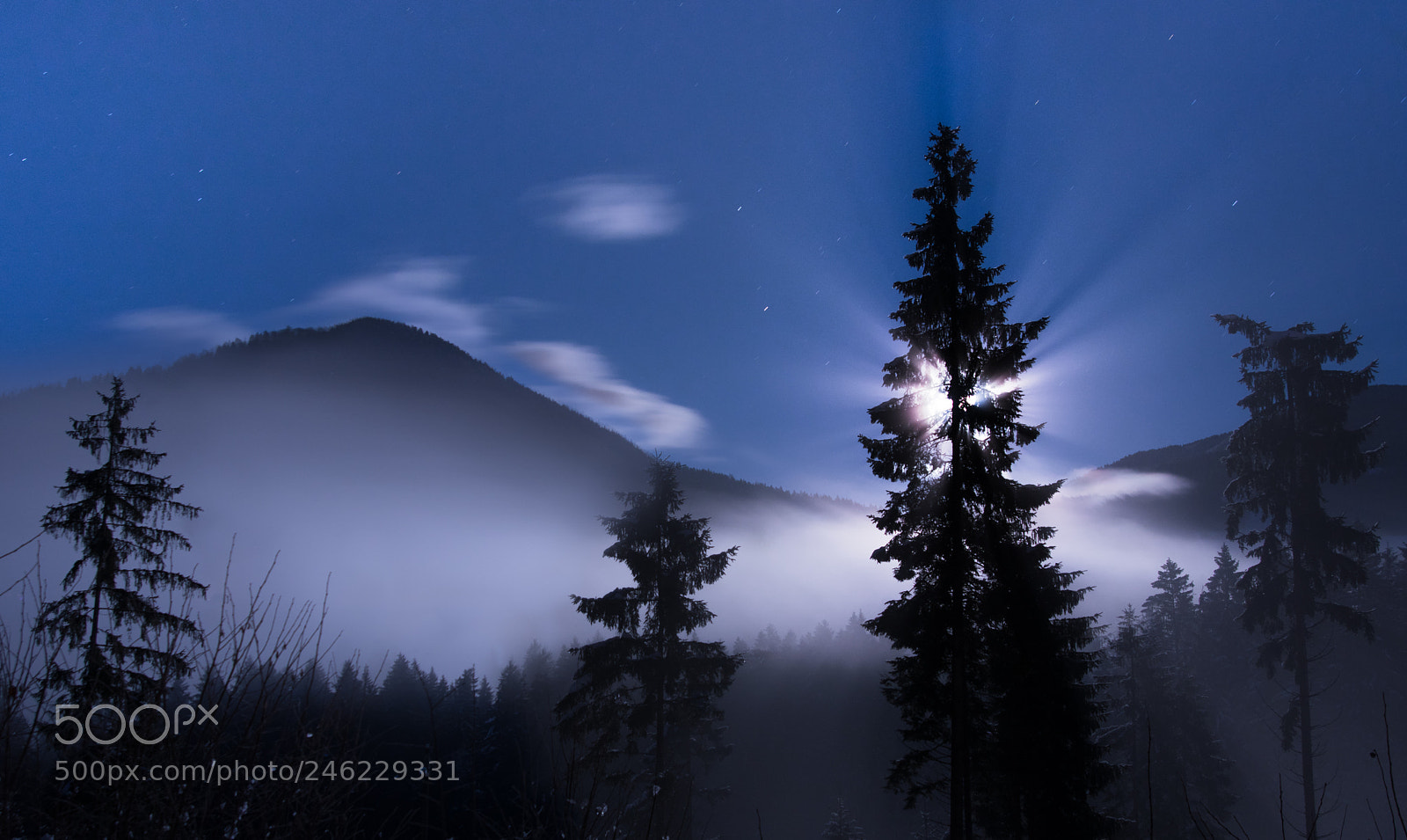 Pentax K-3 II sample photo. Moonrise photography