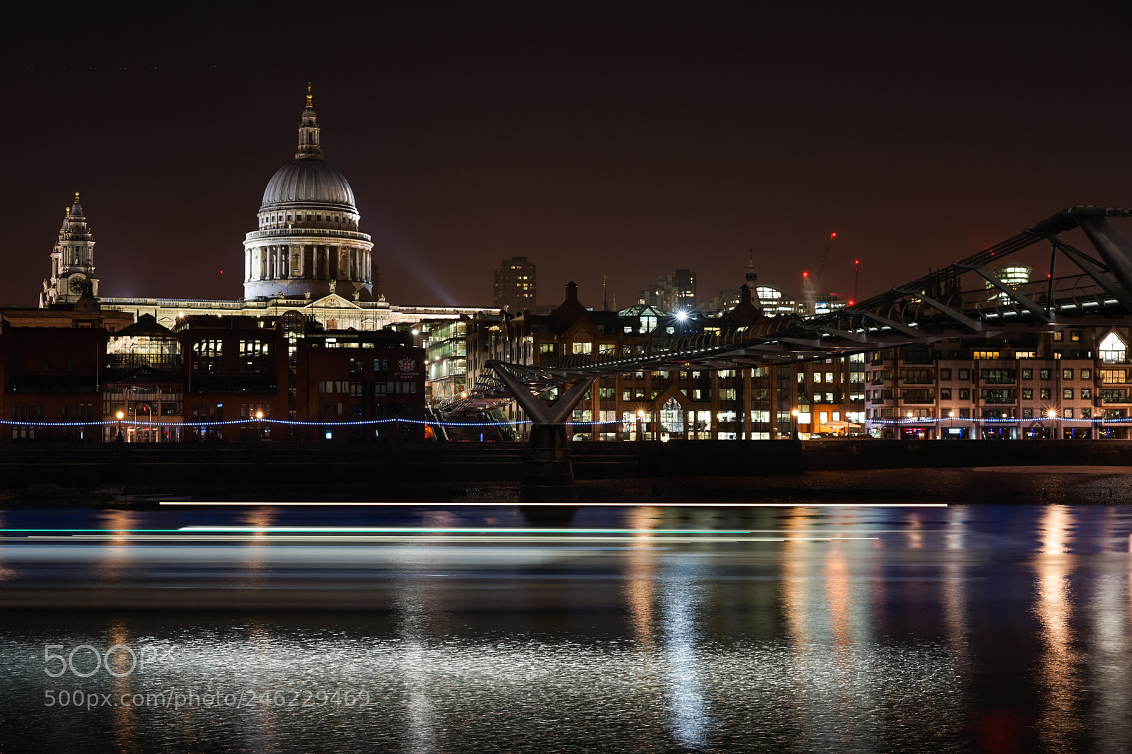 Sony a7 II sample photo. St pauls & thames photography