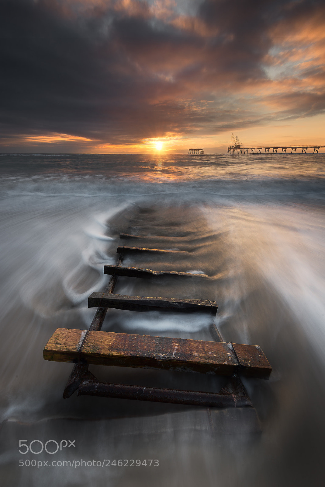 Nikon D610 sample photo. Sea traces photography