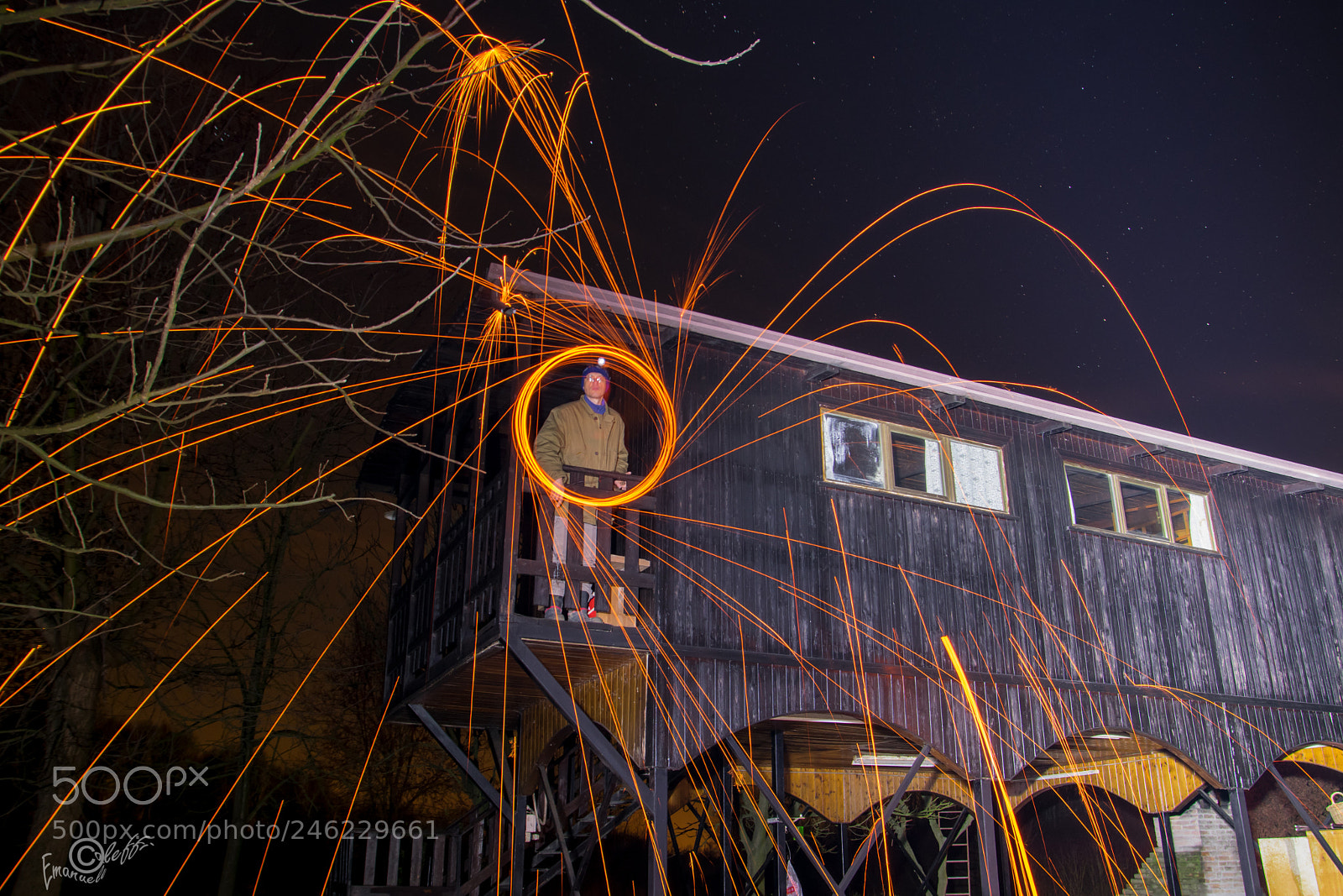 Nikon D3400 sample photo. Steel wool sulla palafitta photography