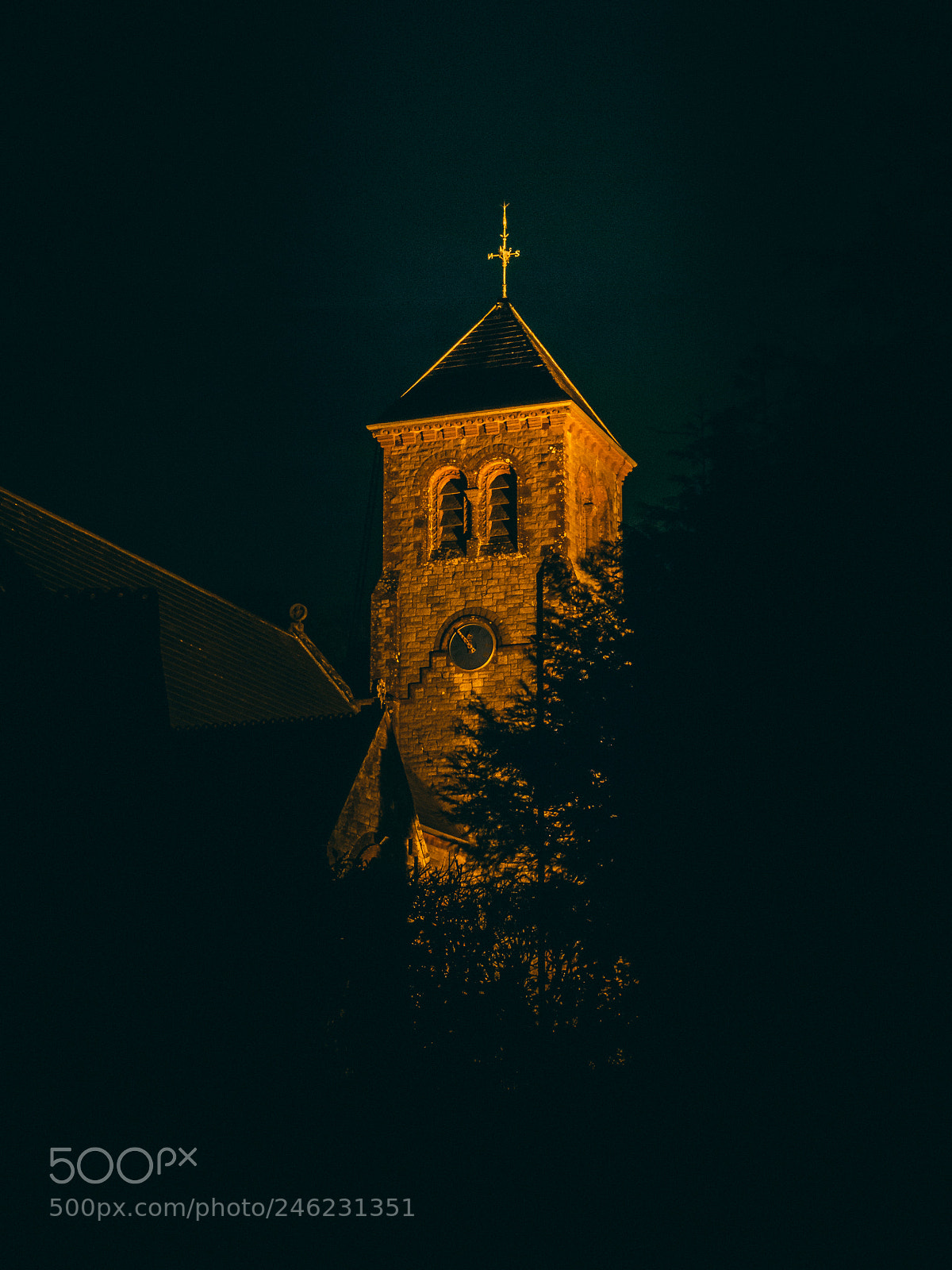 Olympus OM-D E-M10 II sample photo. Church of st michael photography