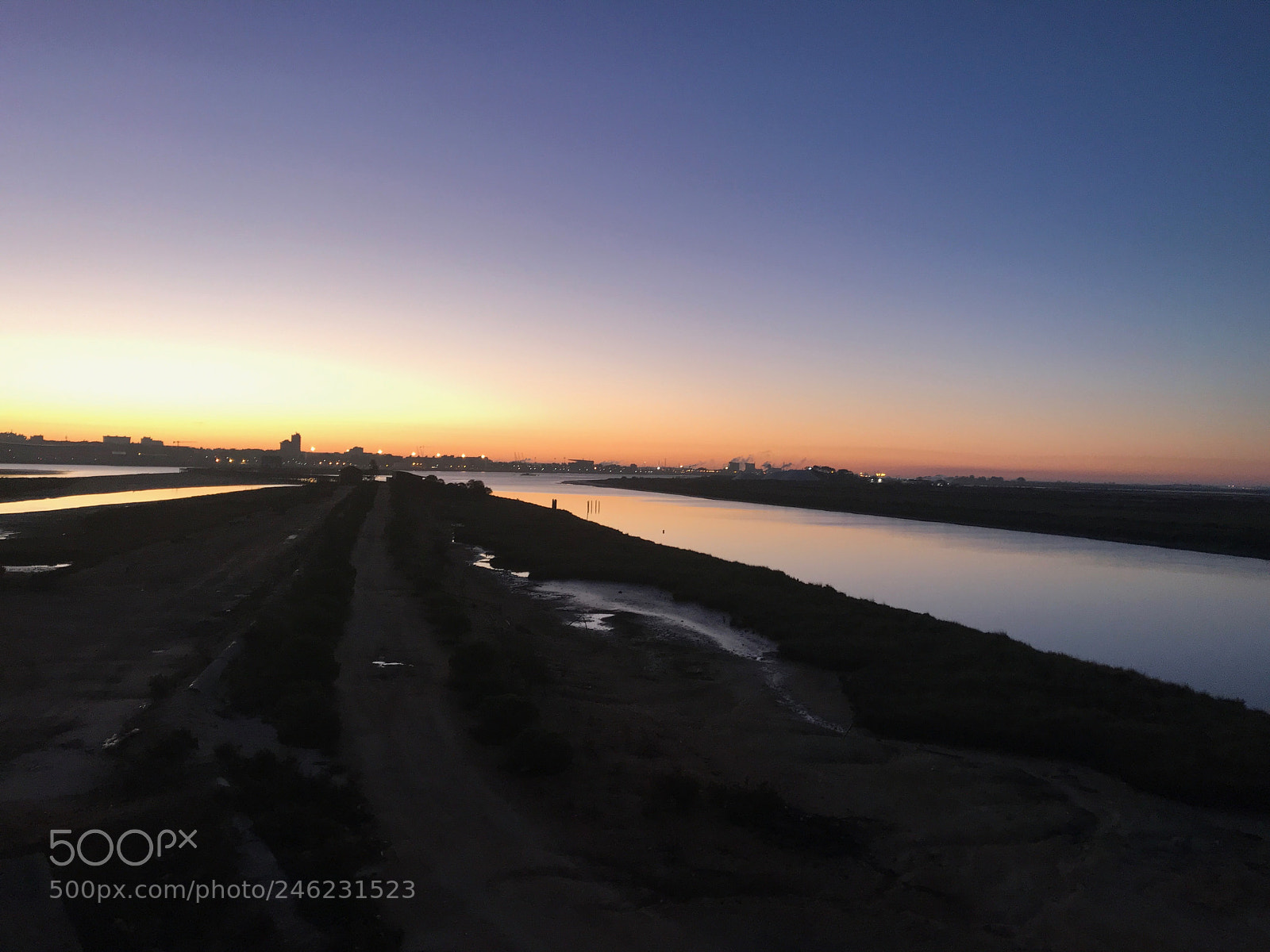 Apple iPhone 7 sample photo. Amanecer en la marisma photography
