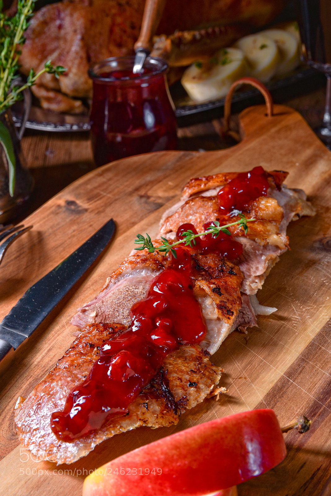 Nikon D810 sample photo. Fried duck breast with photography