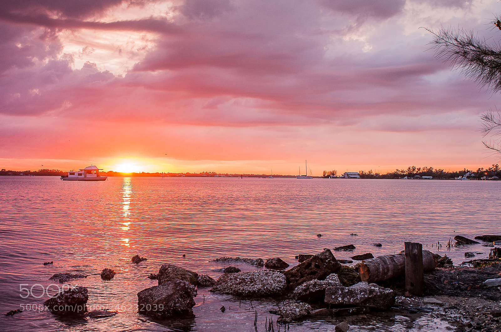 Nikon D5000 sample photo. Bright sunset snead island photography