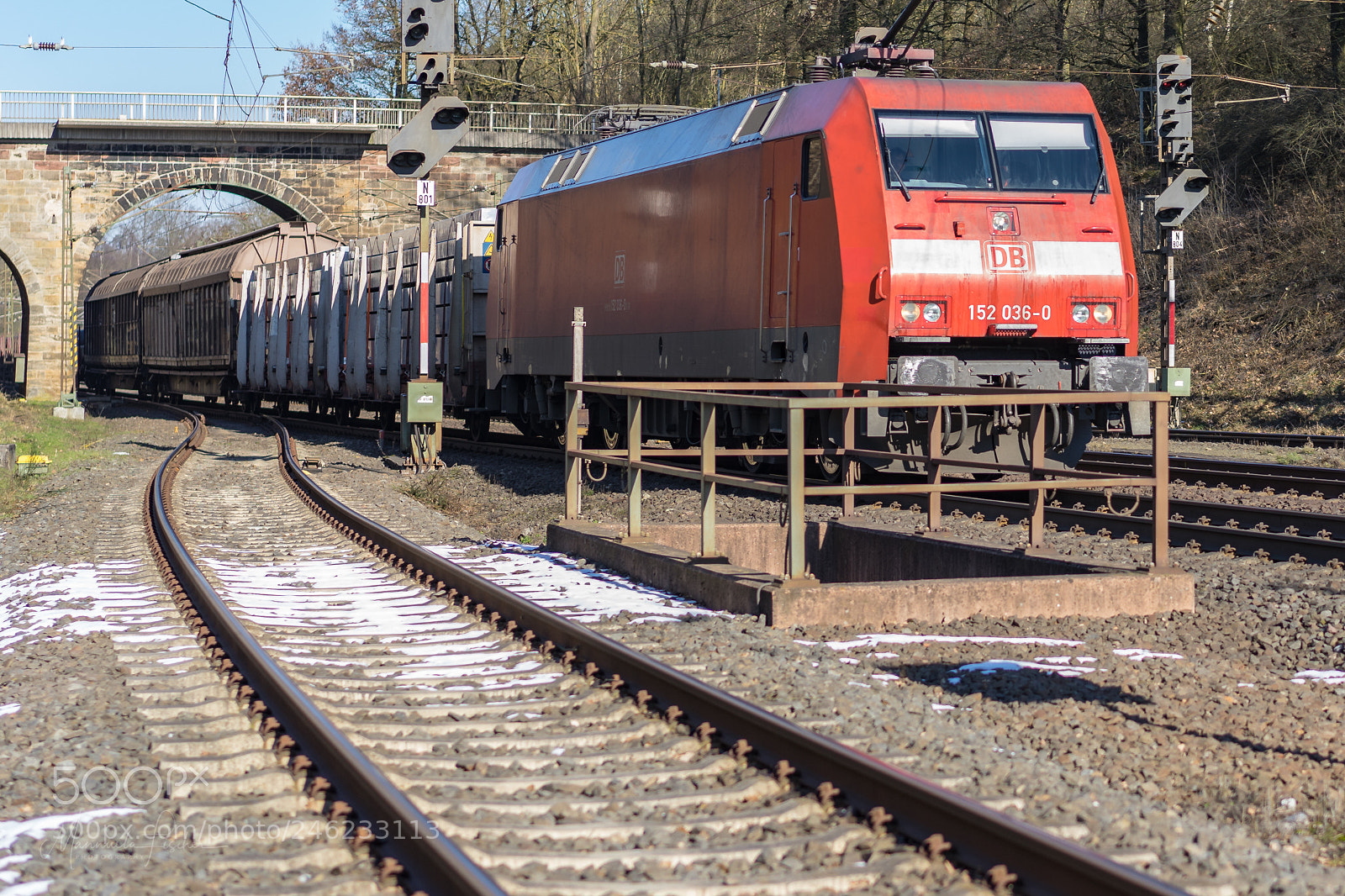 Sony a7 II sample photo. There is a train photography