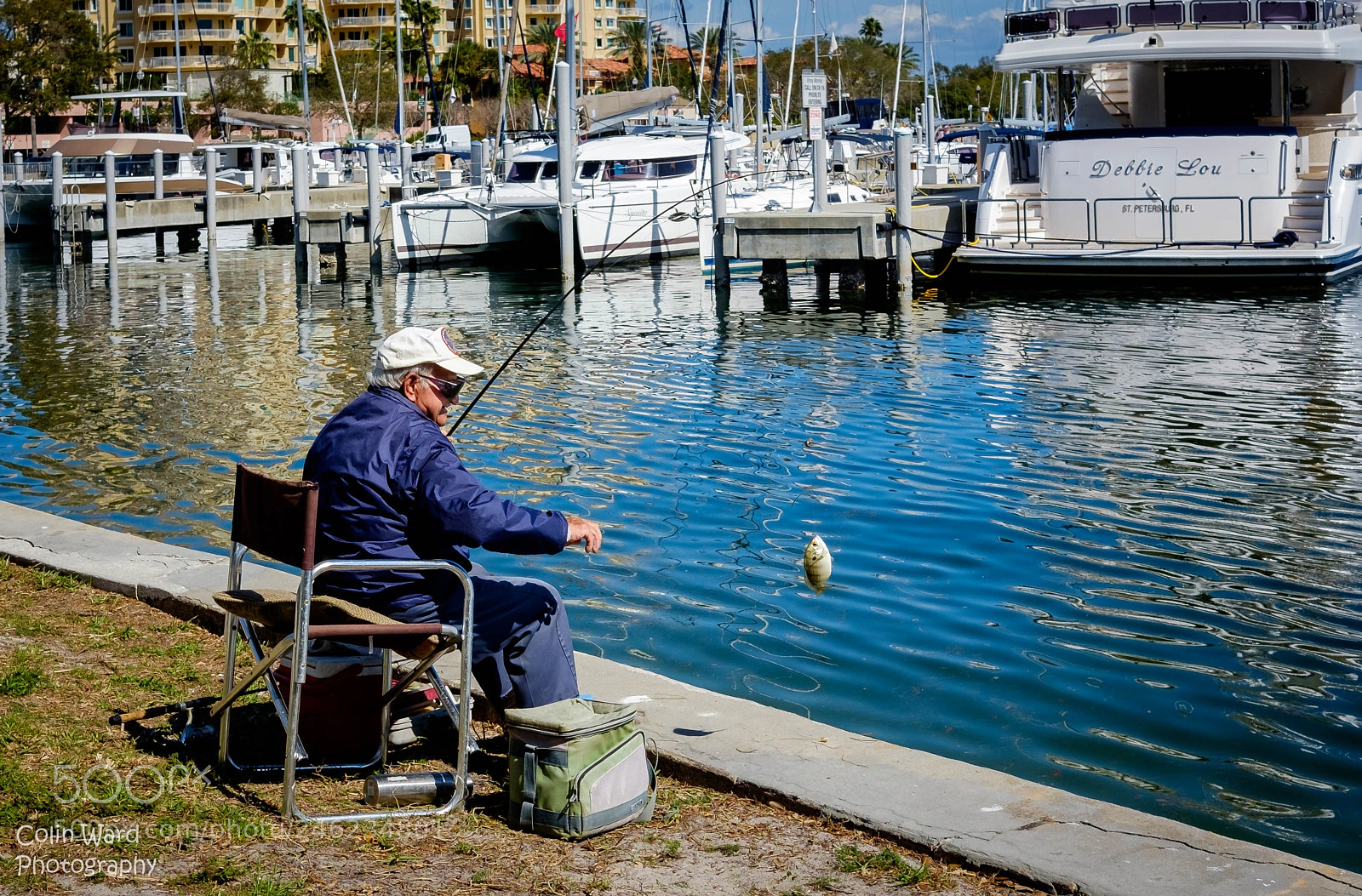Fujifilm X-E2S sample photo. Happy fisherman photography